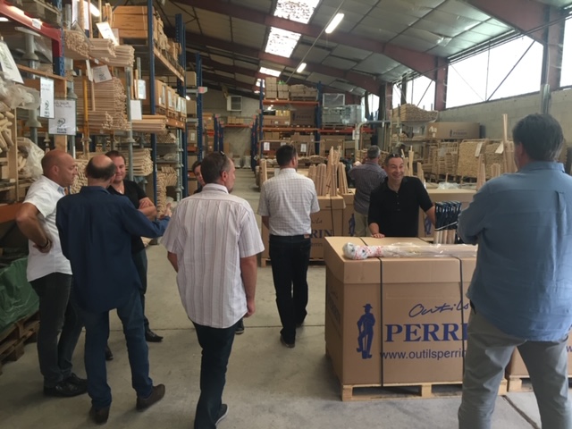 27 juin 2017 – Visite chez PERRIN